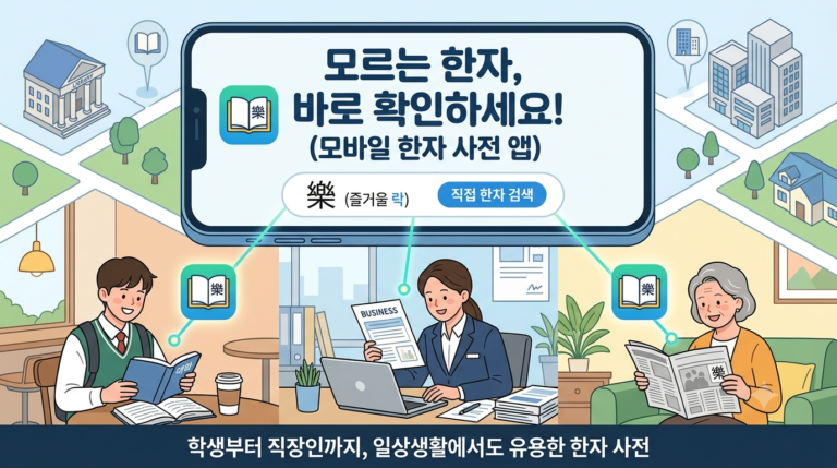 네이버 사전 한자 검색 방법, 손글씨와 카메라로 쉽게 찾기